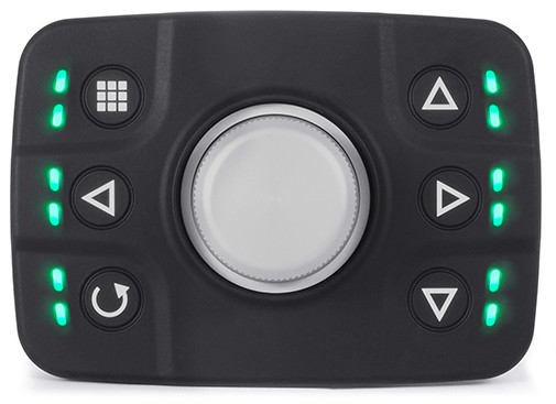 CAN rotary encoder, 6 keys + 1 encoder knob, RGB LEDs, DT-4P connector